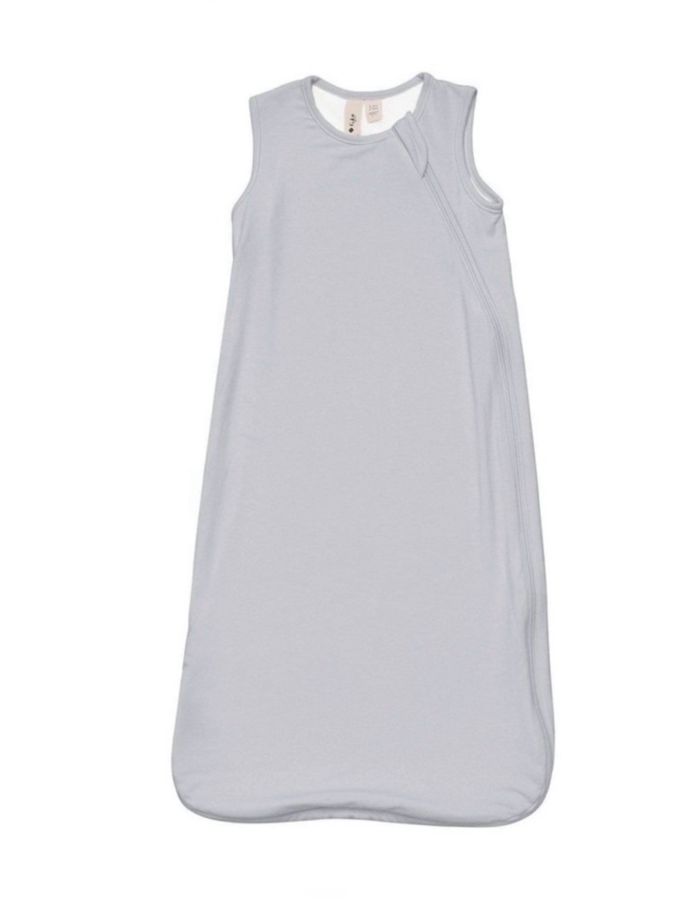 Kyte baby sleep bag Medium 0.5 tog Light Gray Baby Swaddle Full Zip
